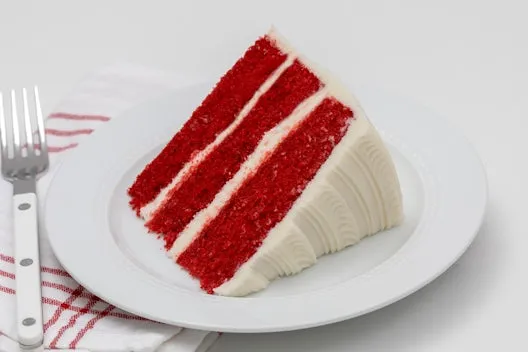 Red Velvet Cake Slice